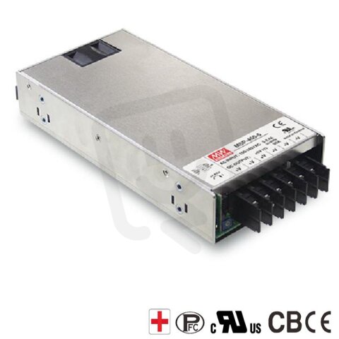 Spínaný zdroj Medical 450W 5V 90000mA MEAN WELL MSP-450-5