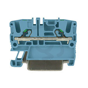 Pružinová řadová svorka push-in EFC.2/BL modrá MOREK EFC200BL