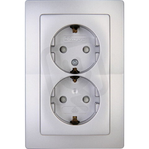 920920088 Double earthed socket outlet,