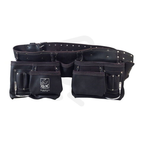 Pás na nářadí kožený dvojitý PROFI GK TOOLS GK10712