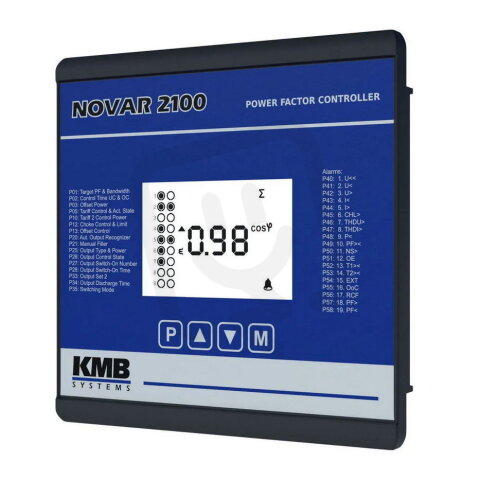 Regulátor jalového výkonu KMB SYSTEMS NOVAR 2100 R09 4