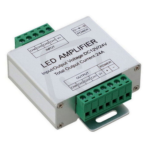 Zesilovač LED signálu ORO WZMACNIACZ RGBW LED-POL ORO20029