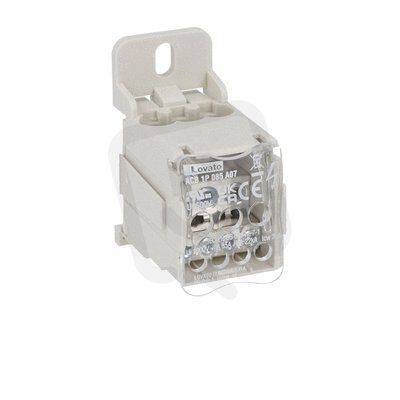 Distribuční blok 1P 80A 7 svorek