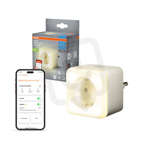 SMART+ WIFI Nightlight Plug EU White OSRAM 4099854418211