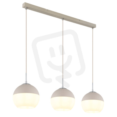 Závěsné svítidlo RAGUSA písková 3x E27, max. 60W 230V GLOBO 15999-3H