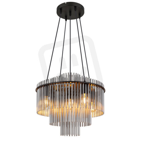 Závěsné svítidlo GORLEY černá matná 5xE27, max. 60W 230V GLOBO 15698H1