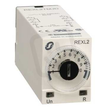 Schneider REXL2TMJD Miniaturní čas.relé, 2C/O 12V DC