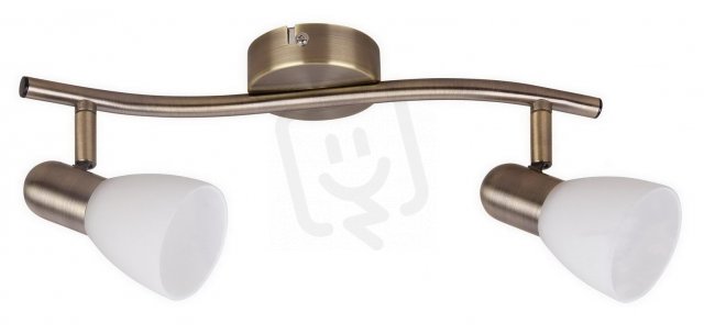 Soma E14 2x 40W IP20 bronz RABALUX 6307