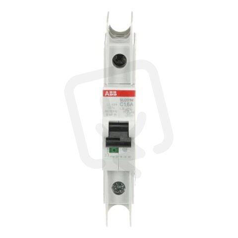 ABB SU201M-C1,6 jistič char. C 10kA 1,6A 1P  dle UL489 a CSA 22.2 No. 5