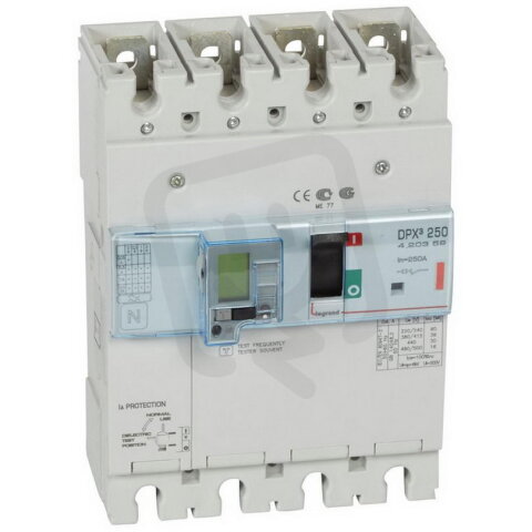 DPX3 250ELE+ CHR 4P 250A 36KA LEGRAND 420359