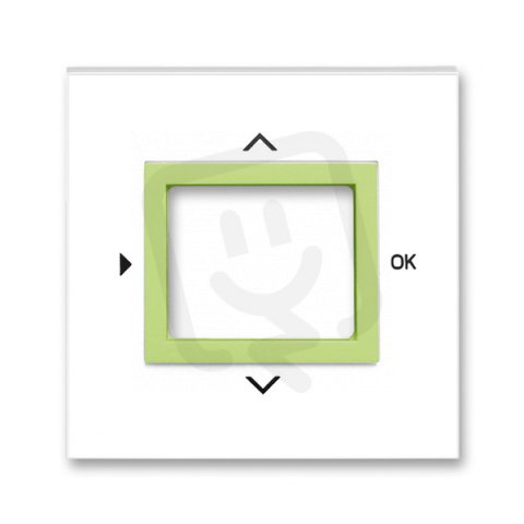 Kryt časovače snímače kvality vzduchu 3299M-A40100 42 bílá/ledová zelená Neo ABB