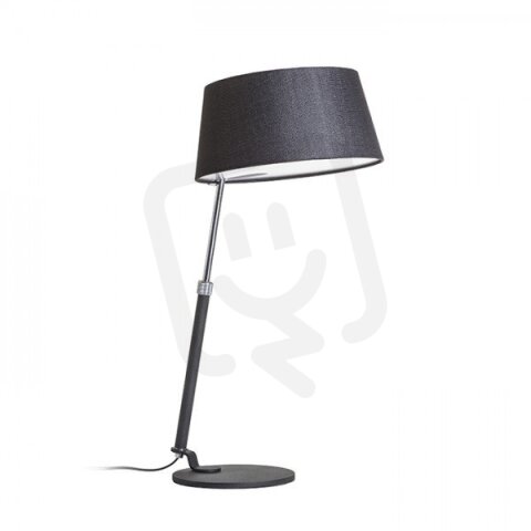 RITZY stolní černá chrom 230V E27 42W RENDL R12486