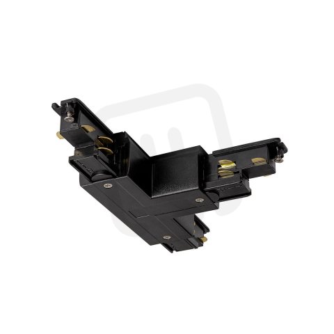 S-TRACK DALI T-spojka s možností napájení uzemnění vnitřní vpravo černá