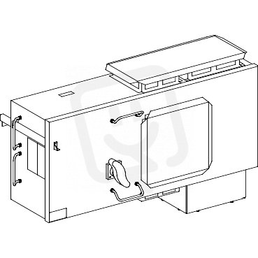 Schneider KTB0630HF4 KT pevná vývodní skříň 3L N PE pojistková 630A