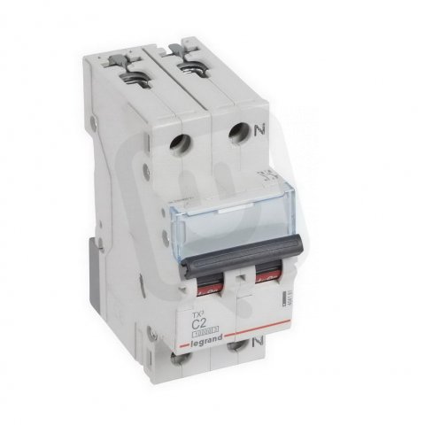 TX3 JISTIČ, 1+N PÓLOVÝ, CHAR. C, 2A 10000A LEGRAND 404181
