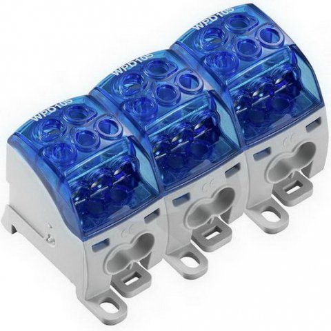 Svorka k rozvádění napájení WPD 305 3X35/6X25+9X16 3XBL WEIDMÜLLER 2521770000