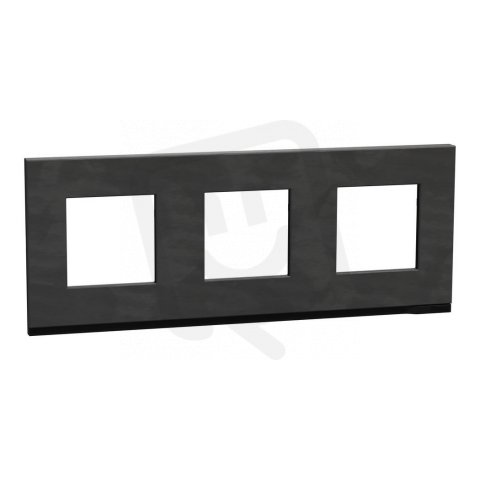 Unica Pure Krycí rámeček trojnásobný, Slate SCHNEIDER NU600687