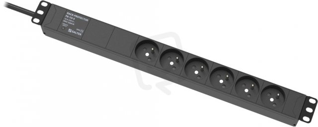 RACK-PROTECTOR-F6-1U-5 vícenásobná zásuv SALTEK A06751