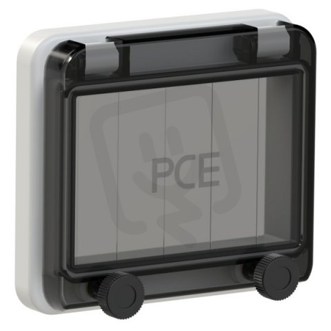 Přístrojové okénko 5 mod., IP67 PCE 900605