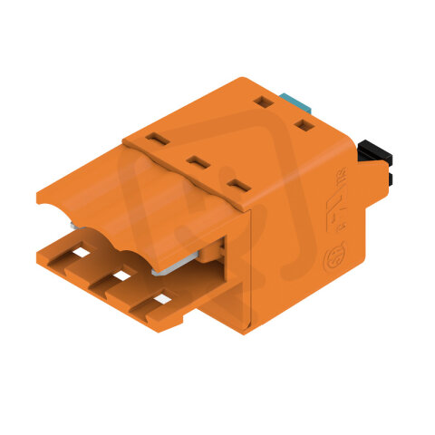 Zásuvný konektor DPS SLF 5.08/03/180 SN OR BX SO WEIDMÜLLER 2827840000