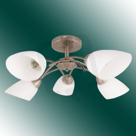 Stropní svítidlo Viletta 5 zašlá mosaz COMPOLUX 2808141511/71