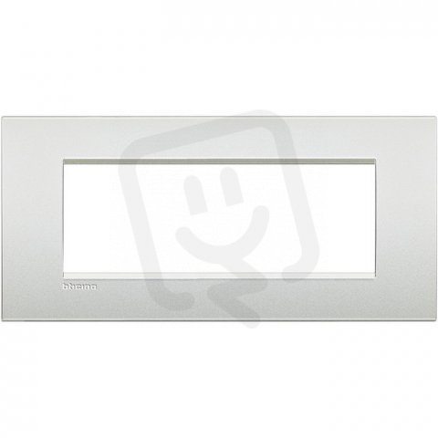 BTICINO LIVINGLIGHT RÁMEČEK AIR 7MODULOVÝ PERLEŤ LNC4807PR