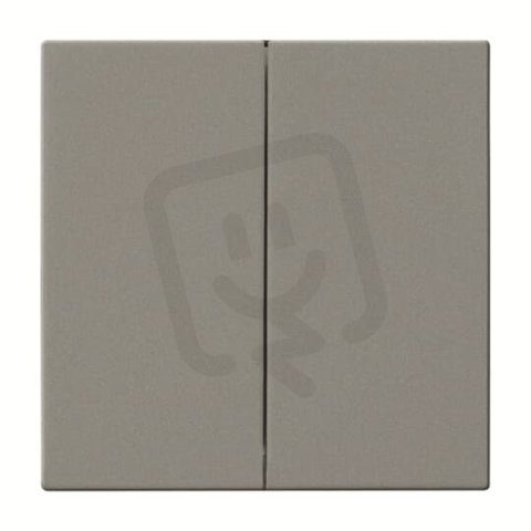 ABB Solo Kryt pro Friends of Hue smart switch metalická šedá 6736 FoH-803