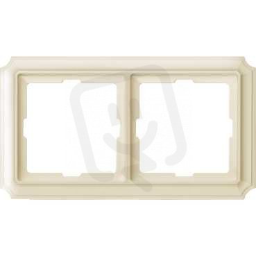 Merten Rámeček dvojnásobný, Antique, White Cream SCHNEIDER MTN483244