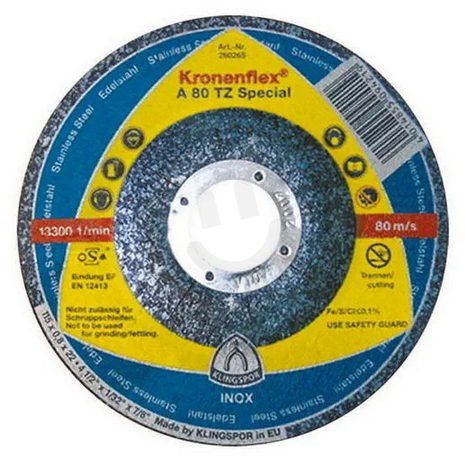 řezný kotouč A980TZ Speciál 115x0,8 KLINGSPOR KLINGSPOR KLI322182