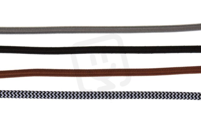 Textilní kabel 3x0,75 černý T-LED 111301