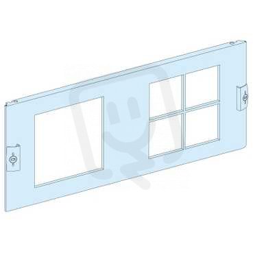 Schneider 03912 Čelní panel pro 1 přístroj 144x144mm + 4 x 72x72mm