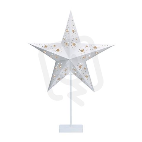 LED vánoční hvězda stolní, 10x LED, 3x AA SOLIGHT 1V262