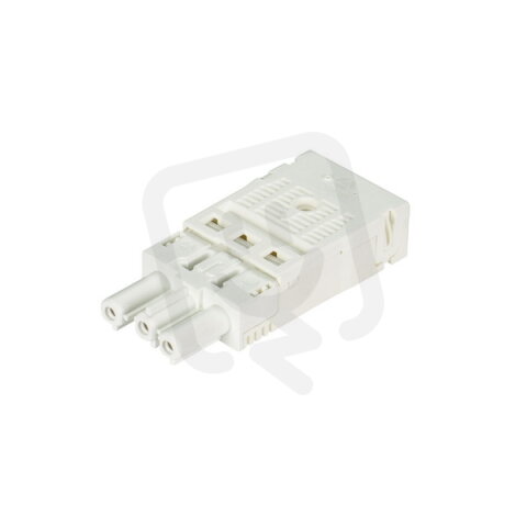 konektor 3 pólový, na vodič, bílý Z WIELAND 92.733.0053.0