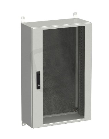 Rozvadeč nástěnný venkovní LC-20 21U 600x300 dveře sklo 3bod.zámek