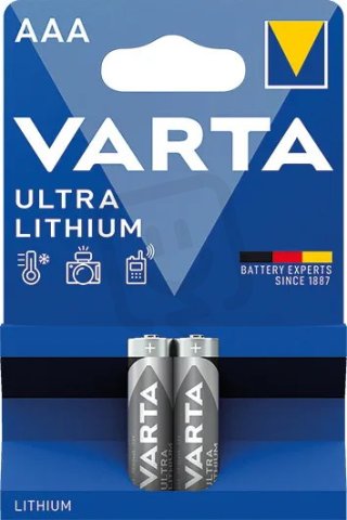 VARTA Ultra Lithium  6103 AAA BL2