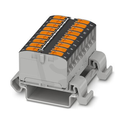 PTVFIX 18X2,5-NS35A BK Blok rozvodek 1019541