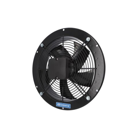 Ventilátor VENTS OVK2E 300 průmyslový kruhový (průměr příruby 397mm) černý