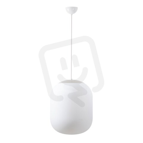 Závěsné LED svítidlo se skleněným stínidlem OSMONT TANIA P2 41W IP40 3K bílá