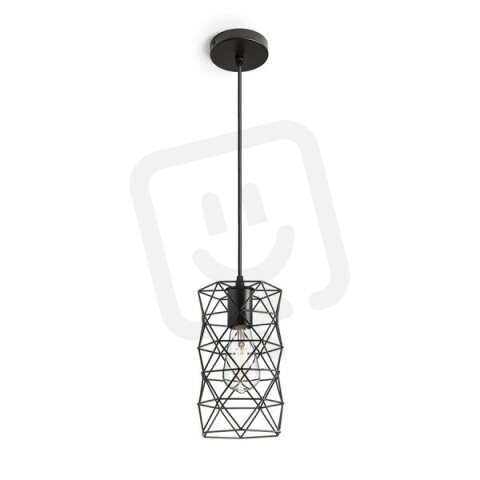 ILUSIA závěsná černá 230V E27 42W RENDL R13892