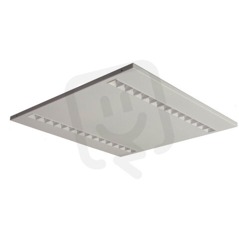 ES4000 LED 830 vestavný čtverec A m600 2x bílý refl. opt.80° 700mA DALI
