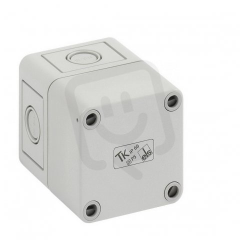 Prázdná skříň TK PS 77-8-m šedá IP66 IK07 65x65x81mm SPELSBERG 10590101