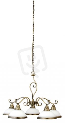 Elisett E27 5x 60W IP20 bronz RABALUX 2755