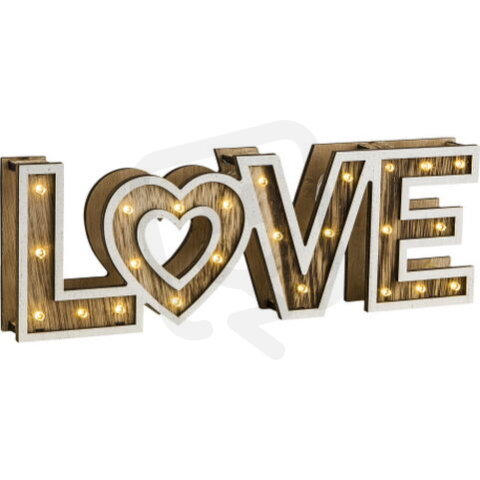 Dekorativní svítidlo LOVE Dekorativní svítidlo 24xLED 0,06W 4,5V GLOBO 29976