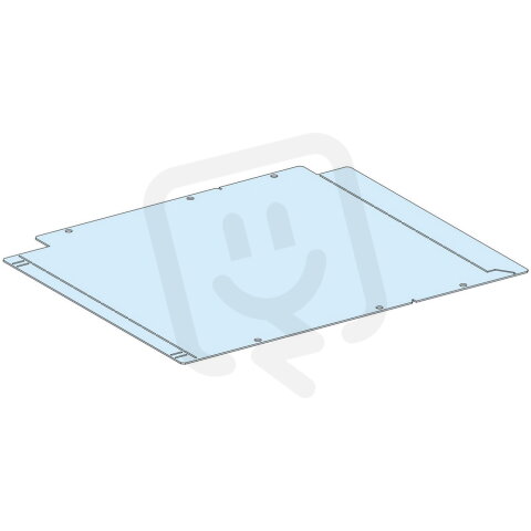 Plný kryt horizontální přípojnic, H=400, Š=400 SCHNEIDER LVS04915