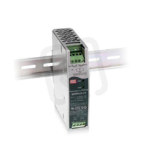 Redundantní modul na DIN 24V MEAN WELL DRDN20-24