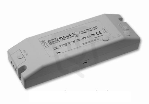 Napájecí zdroj pro LED 60W 20V 3000mA MEAN WELL PLC-60-20