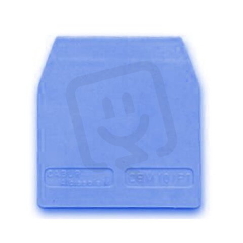 Koncová přepážka pro svorky DBC.2-DBC.2/CI modrá (Ex) MOREK DB201