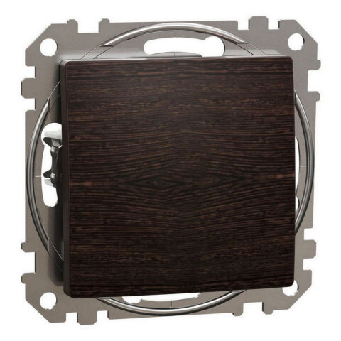 Spínač jednopólový ř.1, Wenge,Sedna Design/Elements SCHNEIDER SDD181101U