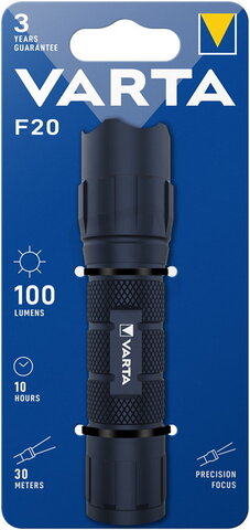 Svítilna Value Flashlight F20, 3x AA VARTA 15671101111