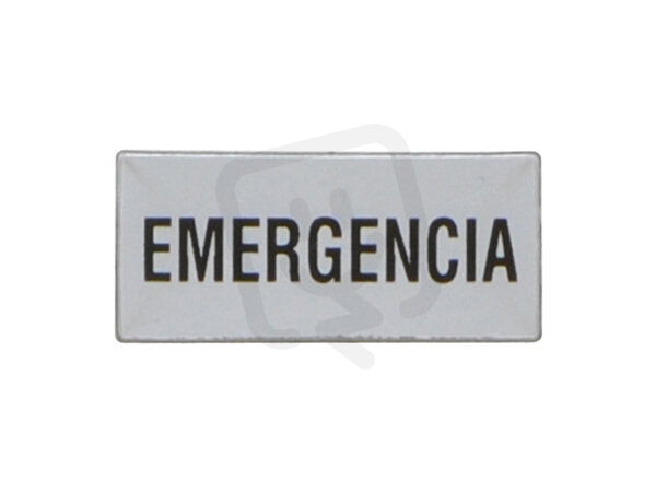 Lovato LPXAE223 Štítek ''EMERGENCIA''